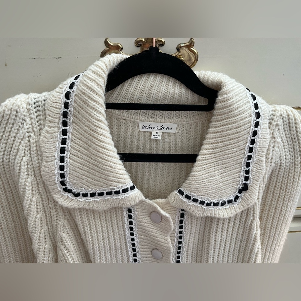 Jade Cardigan For Love and Lemons - Picture 3 of 7